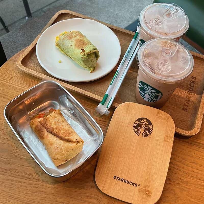 Starbucks bento box, Furniture & Home Living, Kitchenware & Tableware