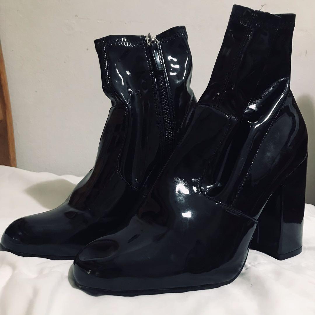 Steve Madden Black Gaze Bootie Women s Fashion Footwear Boots