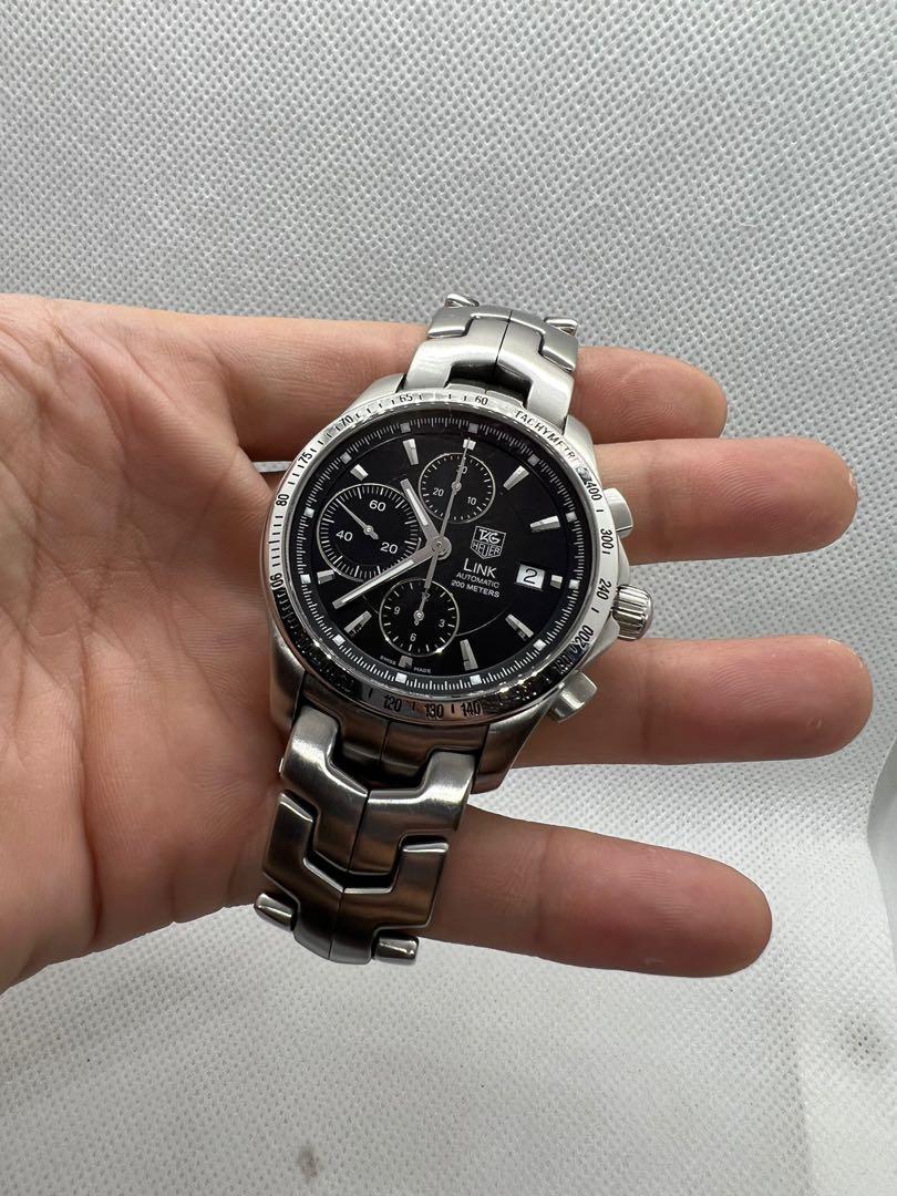 TAG HEUER LINK SWISS MADE CALIBRE 16 AUTOMATIC CHRONOGRAPH 200M