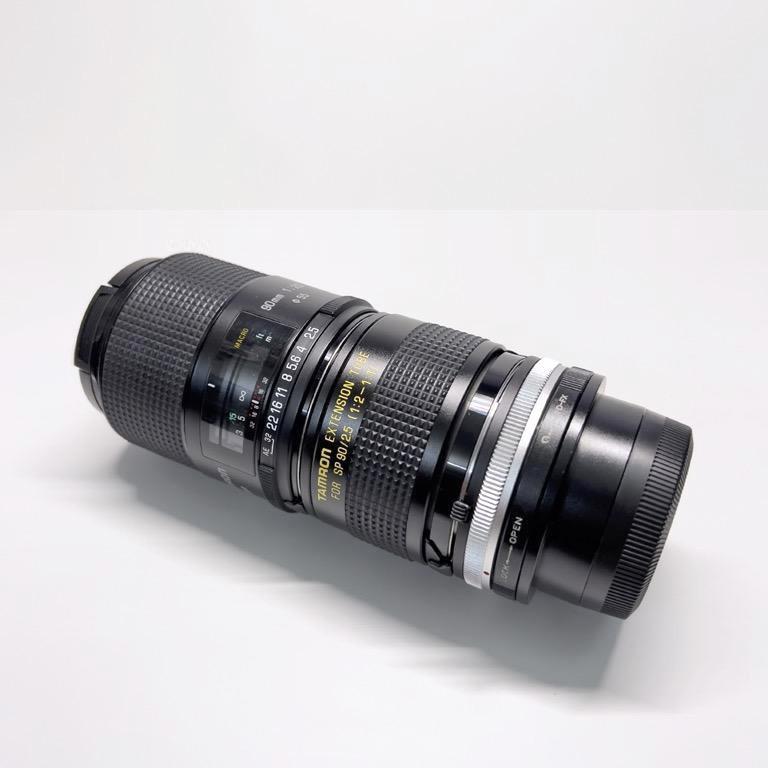 Tamron SP 90mm f/2.5 Macro 52BB Adaptall-2 Lens (Canon FD / Fujifilm  X-mount)