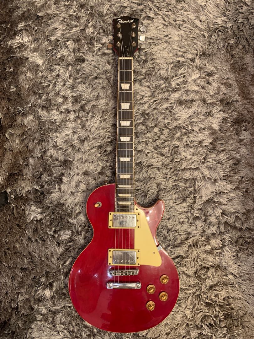 Thomson Les Paul Electric Guitar, Hobbies & Toys, Music & Media, Musical Instruments on Carousell