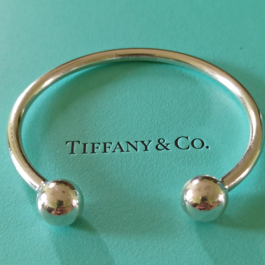 Tiffany & Co Sv925 Hardwear Ball wire bracelet, Women's Fashion