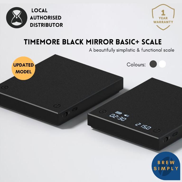  TIMEMORE Exclusive - Black Mirror Basic PRO Coffee Scale with  Timer : Home & Kitchen