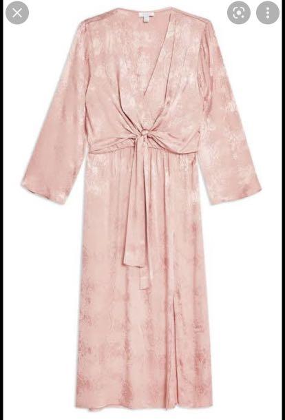 Topshop snake jacquard midi dress new arrivals
