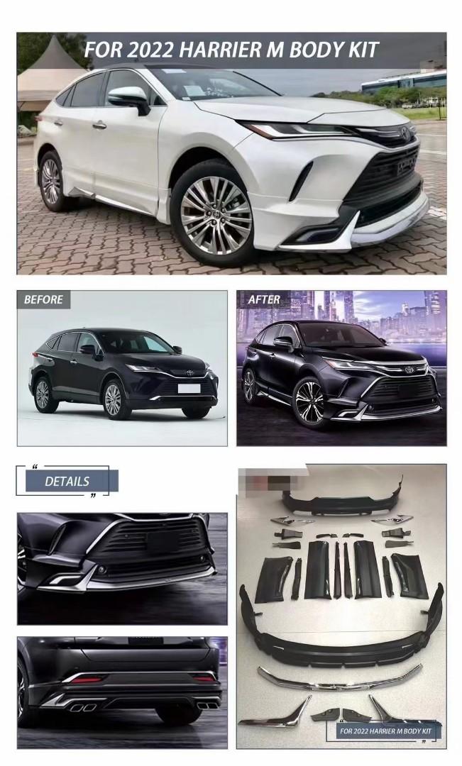Toyota Harrier Artisan Bodykit, Car Accessories, Accessories on Carousell