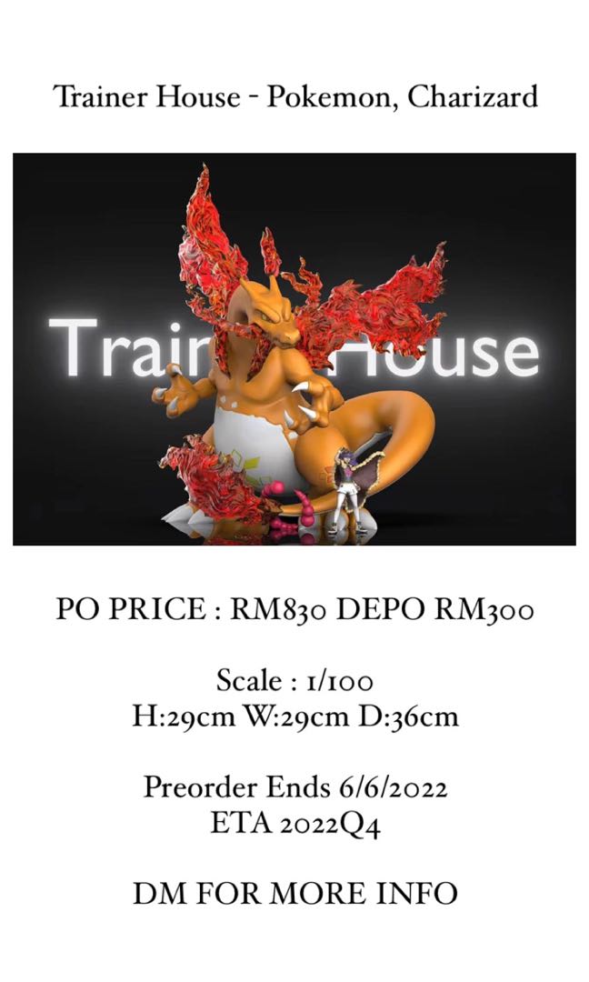 Trainer House - Pokemon, Charizard, Hobbies & Toys, Toys & Games on ...