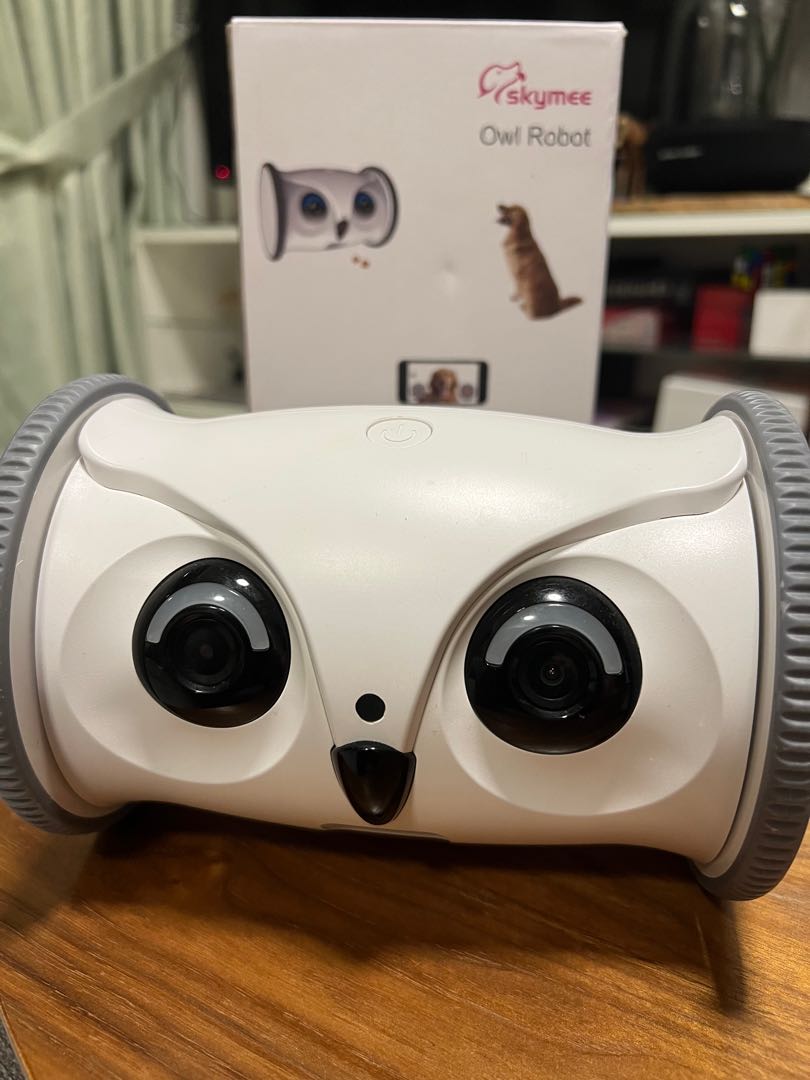 Treat dispenser Skymee Owl Robot Camera & Treat Dispenser, Pet
