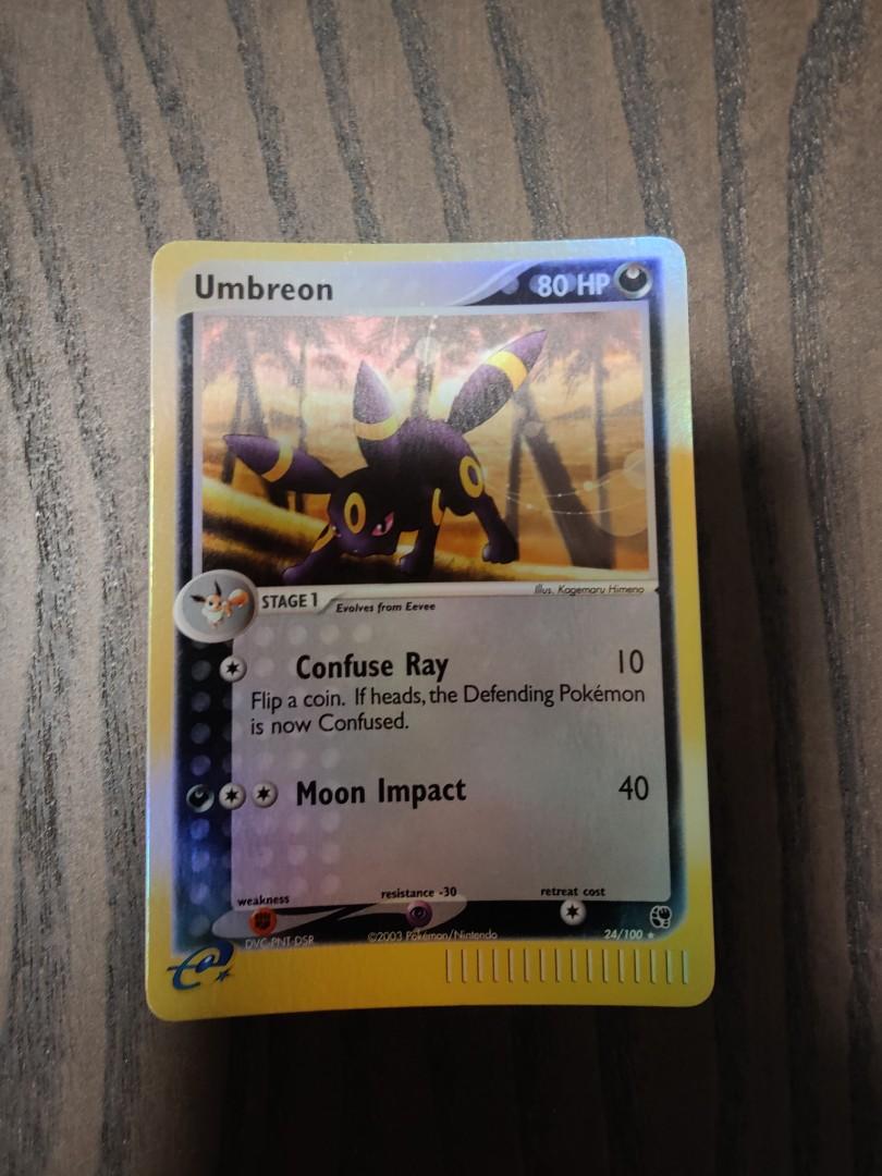 Reverse Holo Umbreon EX Sandstorm 24/100, Hobbies & Toys, Toys & Games
