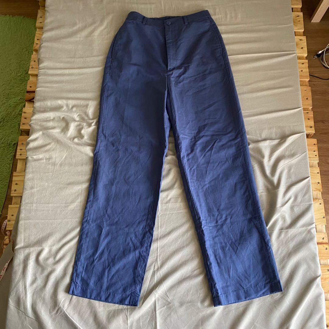 MENS LINEN BLEND RELAXED PANTS  UNIQLO TH