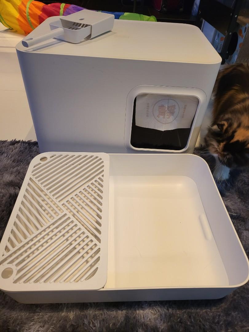 Unique Japanese style Cat Litter Box House, Pet Supplies, Homes & Other