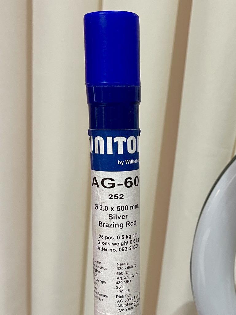 Unitor AG60 Silver Brazing Rod, Commercial & Industrial, Construction