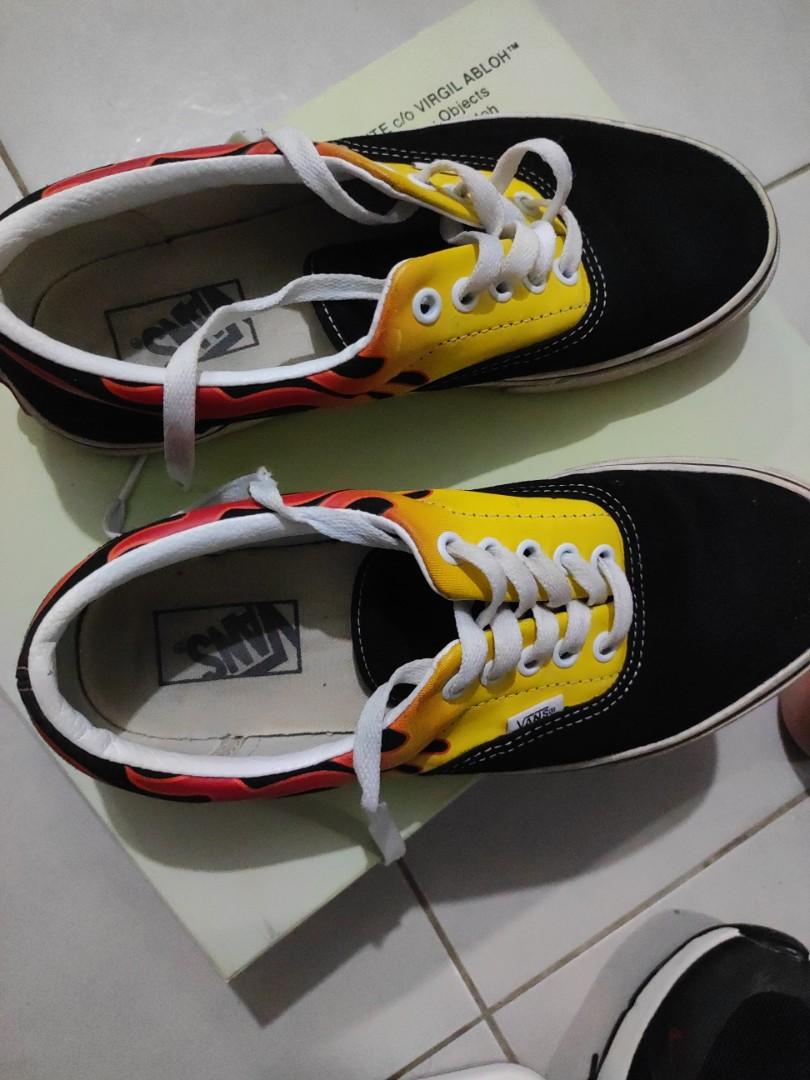 Mens flame vans sale