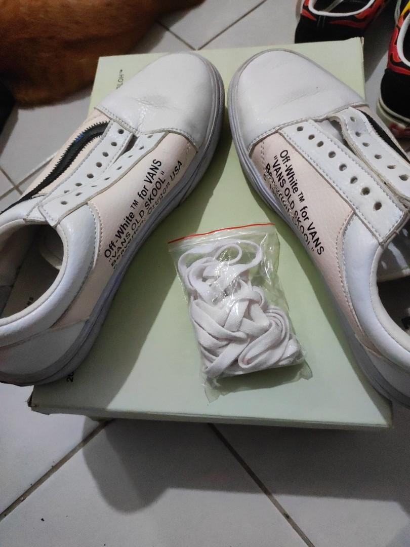 Vans White With shoelace For Men