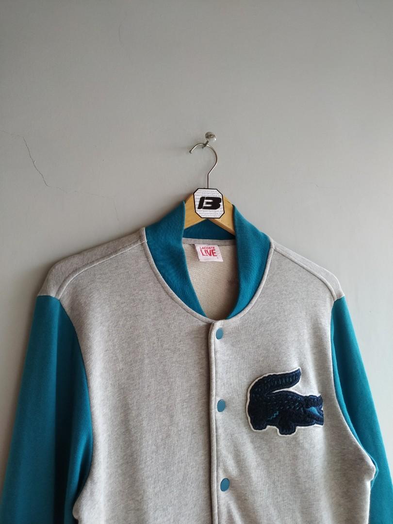Varsity Jacket Lacoste Live Big Logo 