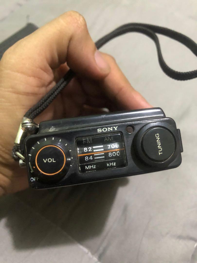 美品 SONY AM FM ラジオ TFM-4500