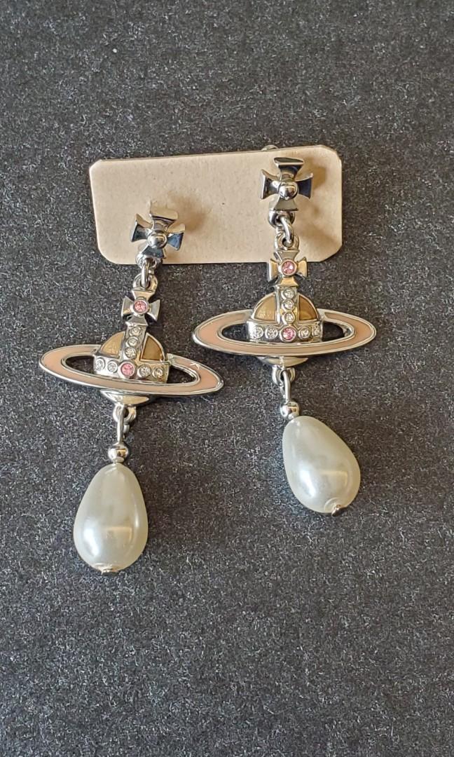 Vivienne westwood small hot sale neo bas relief earrings