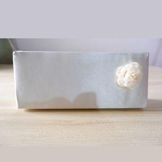White Clutch Bag Formal for Weddings Debuts