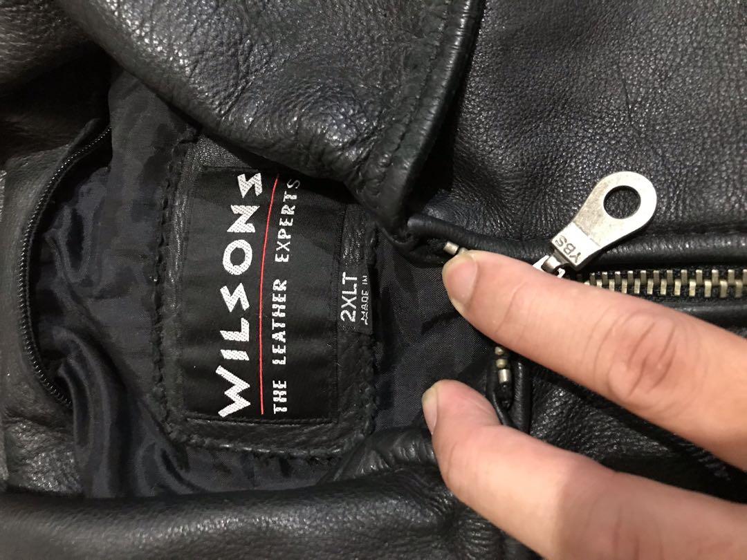 WILSONS LEATHER JACKET MAFIA JACKET Men s Fashion Coats Jackets