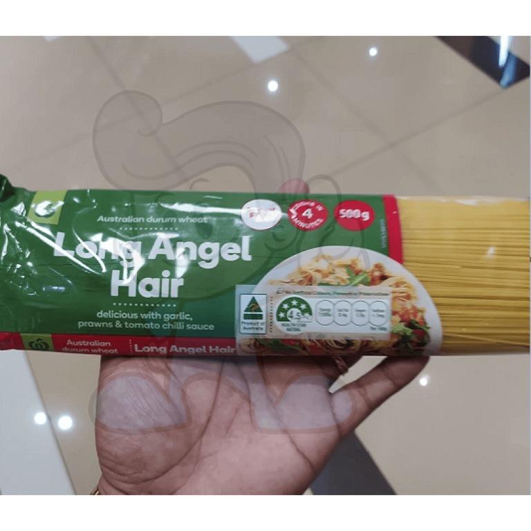 Woolworths Long Angel Hair Pasta ( 3 x 500g), Food & Drinks, Other Food & Drinks on Carousell