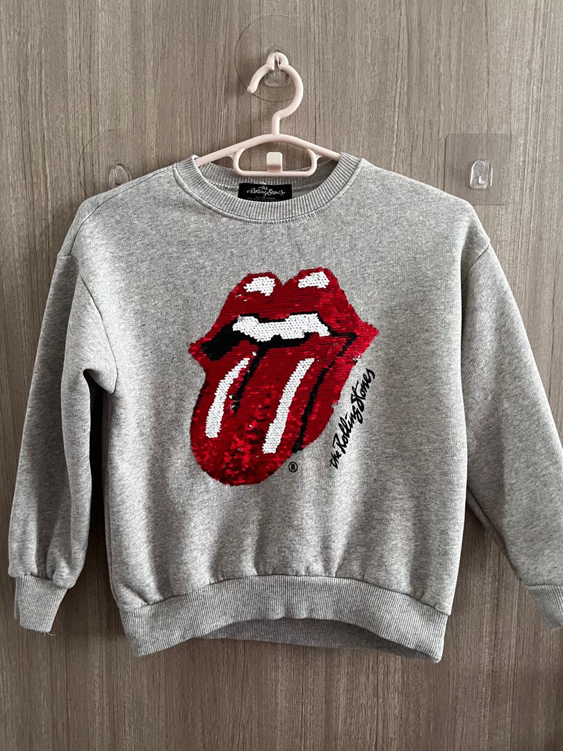 Girls grey sweatshirt best sale