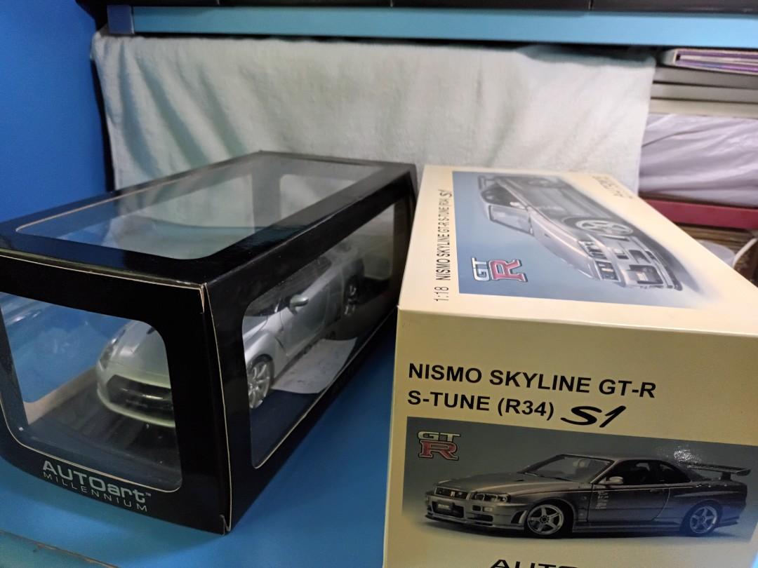 1/18 AUTOart NISMO SKYLINE GT-R s1 ミレニアム AUTOart 1:18 Nissan Skyline GT-R (R34) NISMO Z-Tune in
