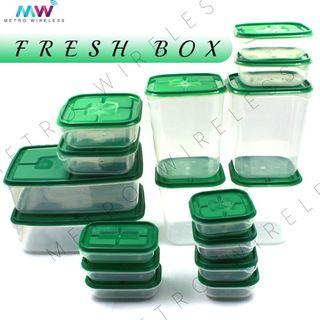 17 pcs Plastic Set ZH1417 Fresh Box Home Kitchen Refrigerator Food Storage
