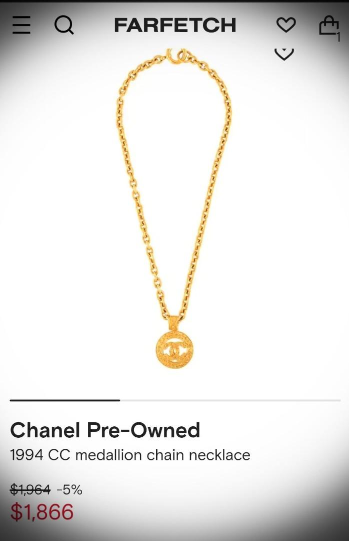 1994 Vintage Chanel Medallion Chain Necklace, Women's Fashion, Jewelry &  Organizers, Necklaces on Carousell