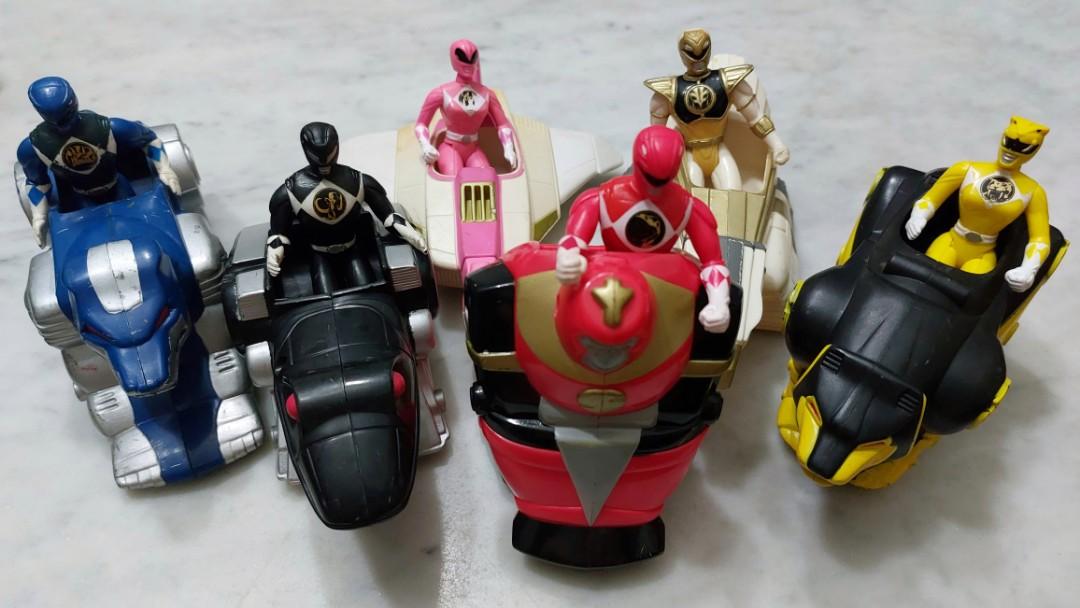 Power rangers mcdonalds toys 1995 sales