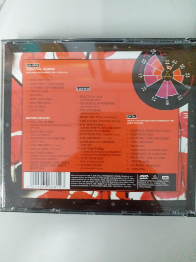 2CD + DVD Duran Duran Arcadia so red the rose, 興趣及遊戲, 音樂