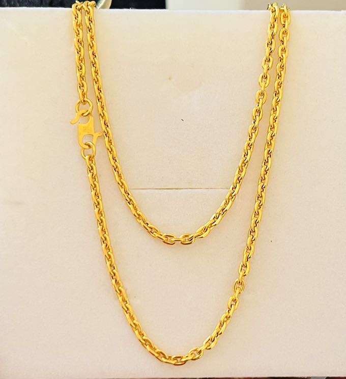 Gold hot sale cable chain