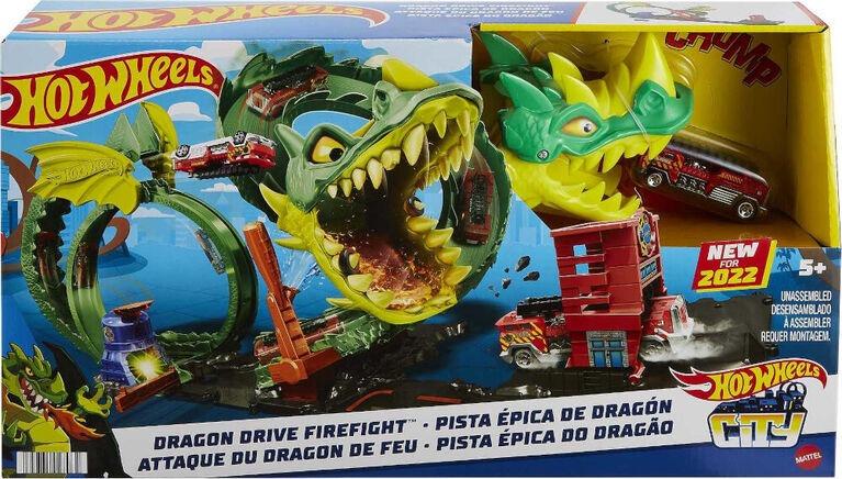 特價] Mattel - HDP03 Hot Wheels：Dragon Drive Firefight 風火輪