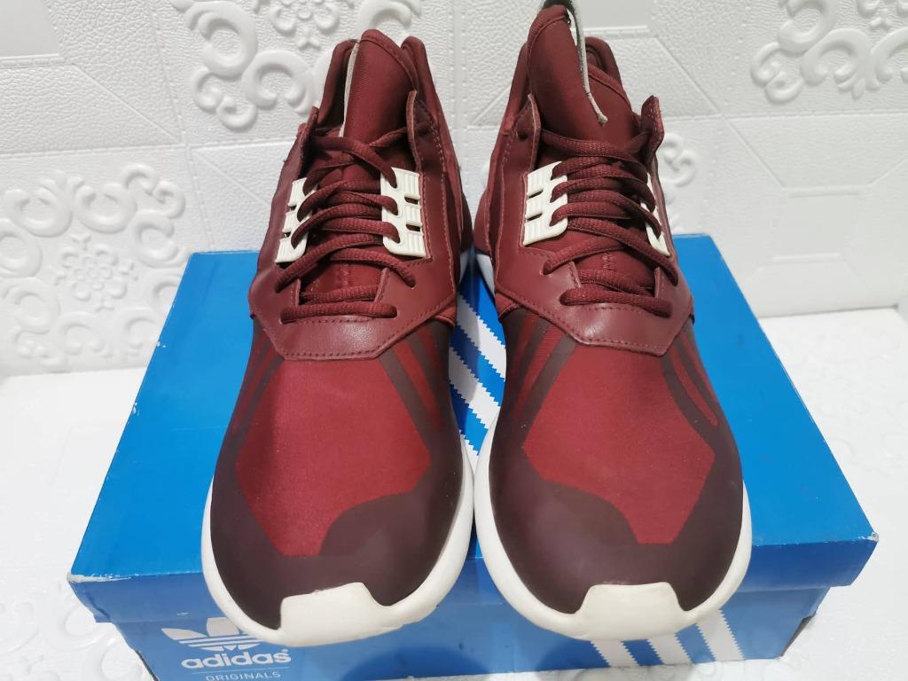 Adidas Tubular Runner Burgundy 10.5US 10UK 100 LEGIT ORIGINAL