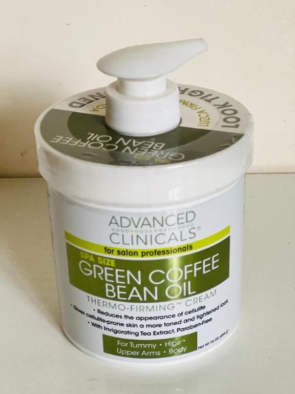 ADVANCED CLINICALS GREEN COFFEE BEAN OIL THERMOFIRMING CREAM FOR TUMMY