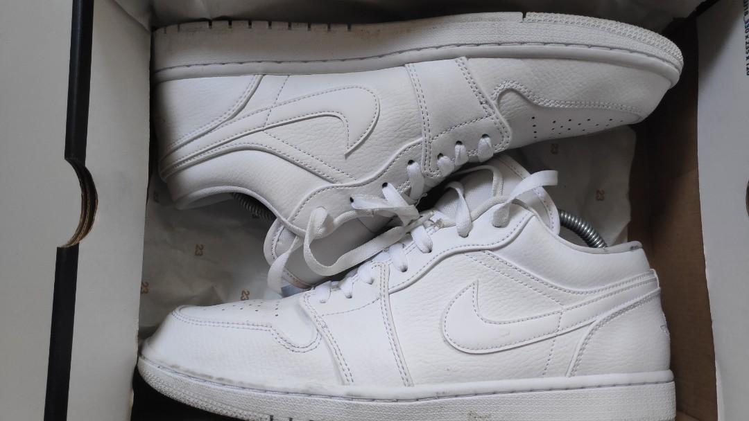 triple white jordan 11