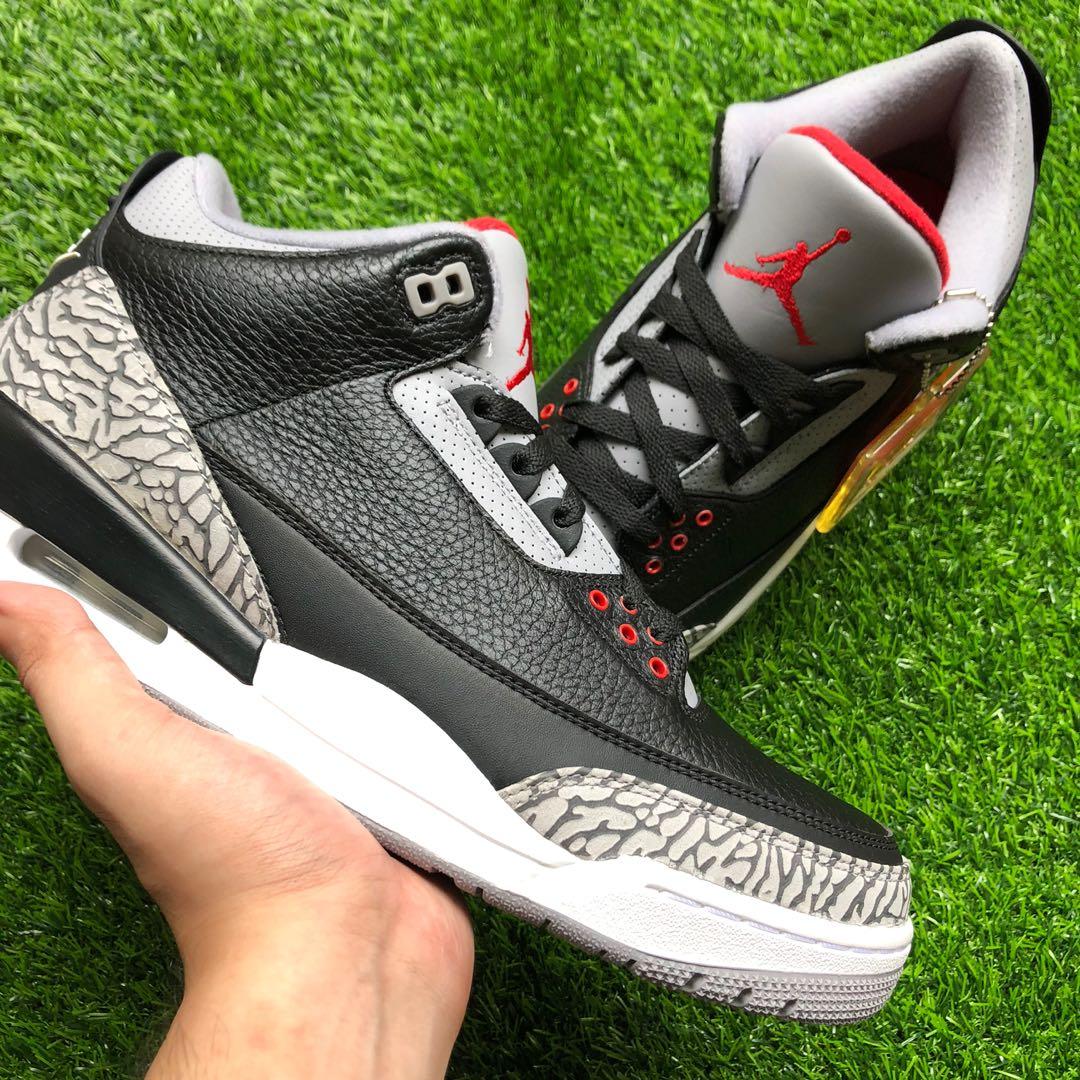 Air Jordan 3 Retro OG Black Cement 2018