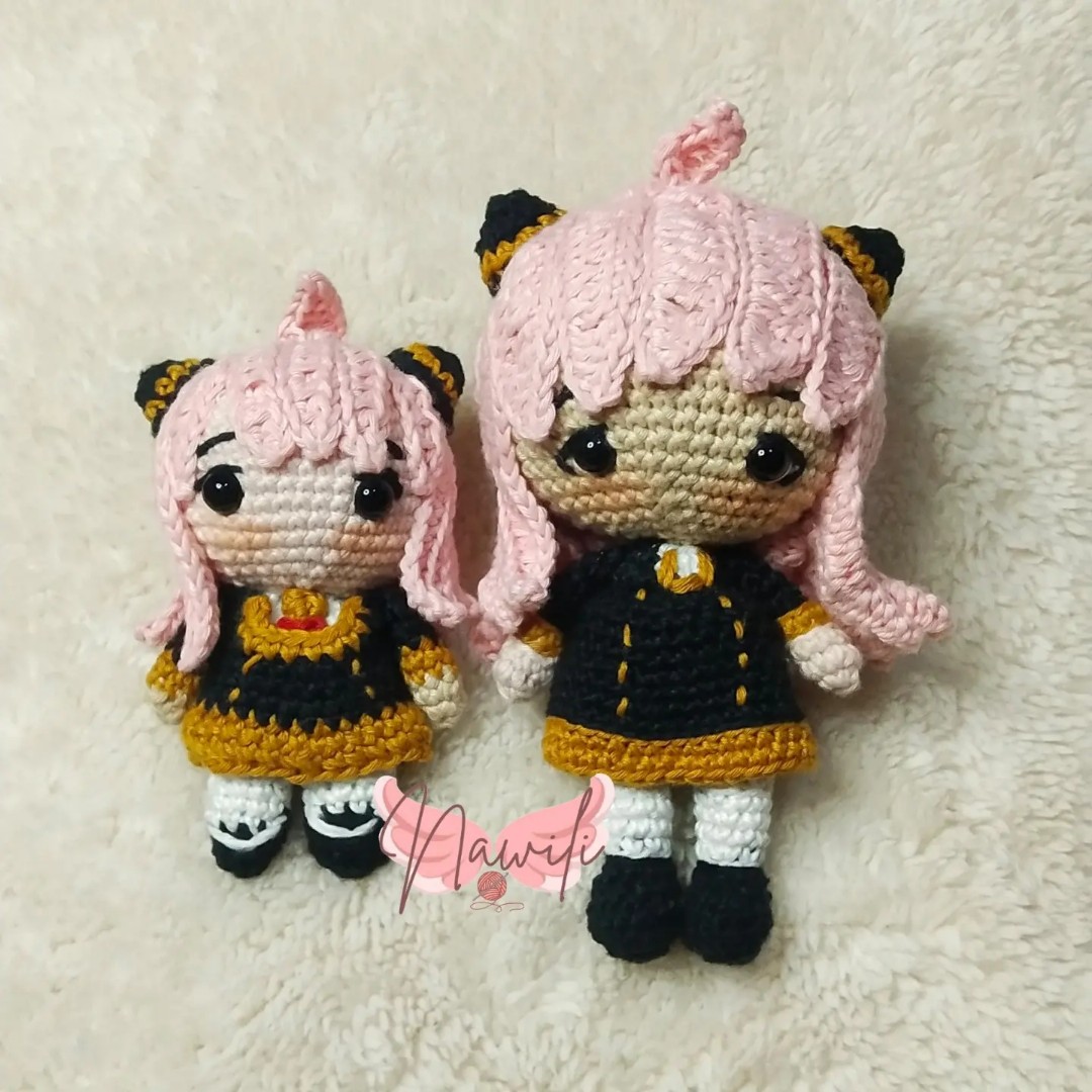 Anya Forger Amigurumi - Spy x Family, Hobbies & Toys, Stationery ...
