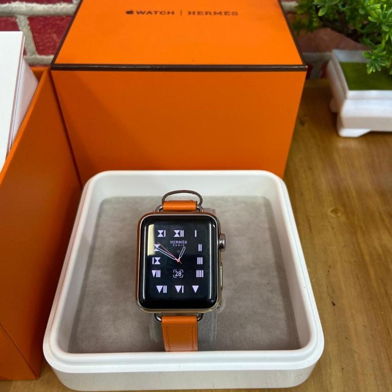 Apple watch HERMES Series3 38mm - 腕時計(デジタル)