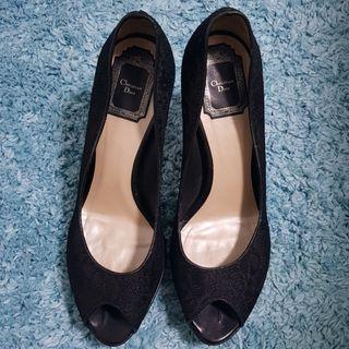 Authentic Christian Dior Lace Heels
