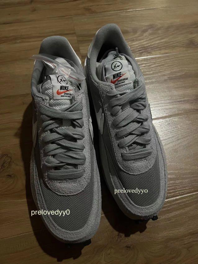 ldwaffle x sacai x fragment light smoke grey