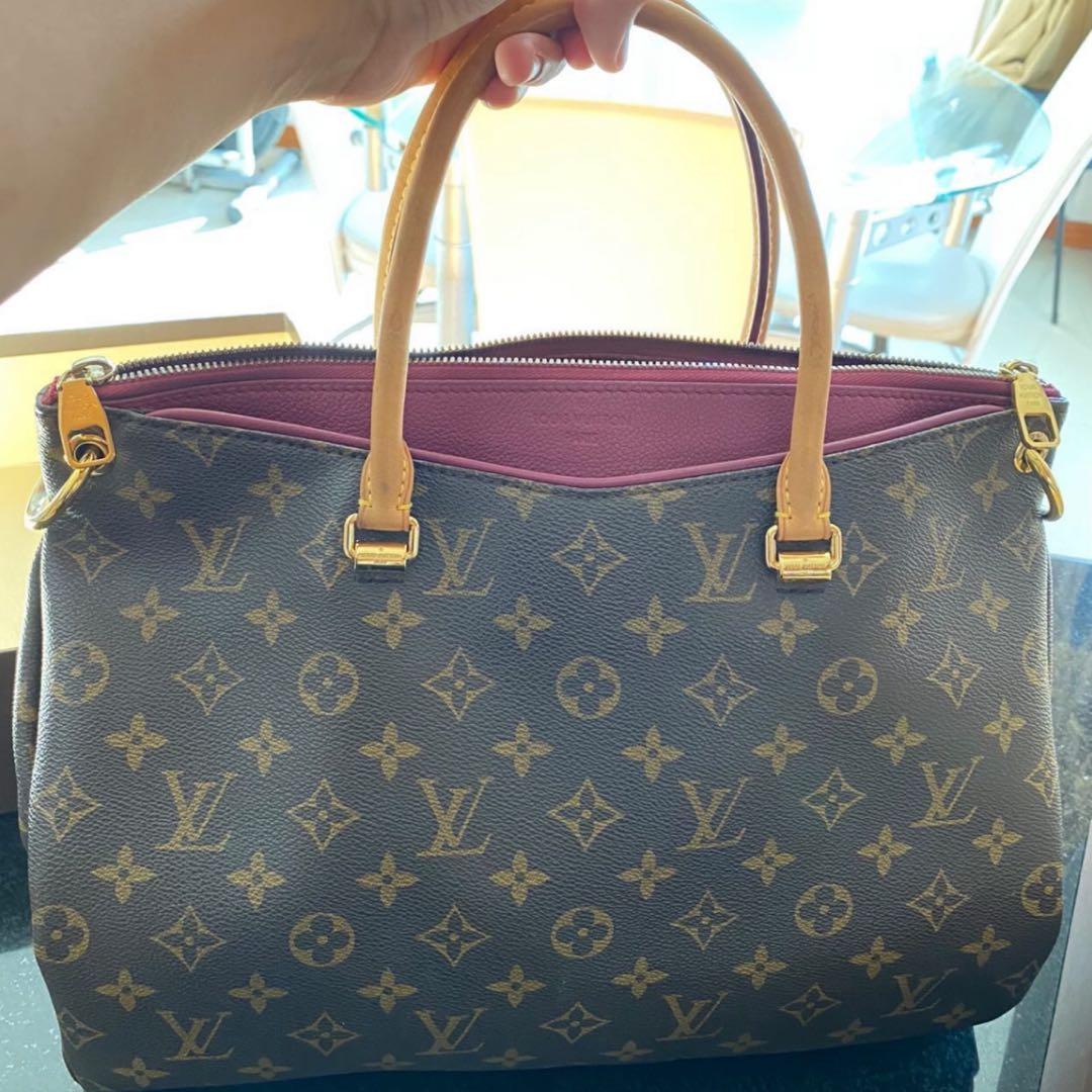 Authentic Louis Vuitton Pallas mm, Luxury, Bags & Wallets on Carousell