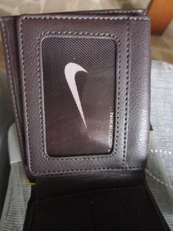 Mens nike leather wallet clearance