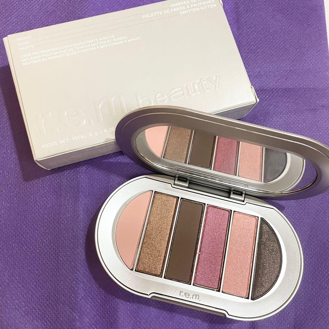 AUTHENTIC REM beauty midnight shadows eyeshadow palette smitten kitten, Beauty & Personal Care
