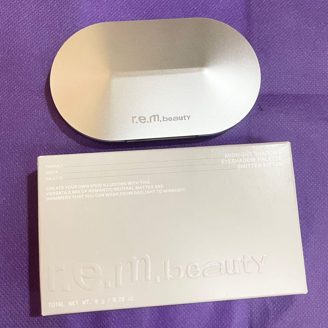 AUTHENTIC REM beauty midnight shadows eyeshadow palette smitten kitten