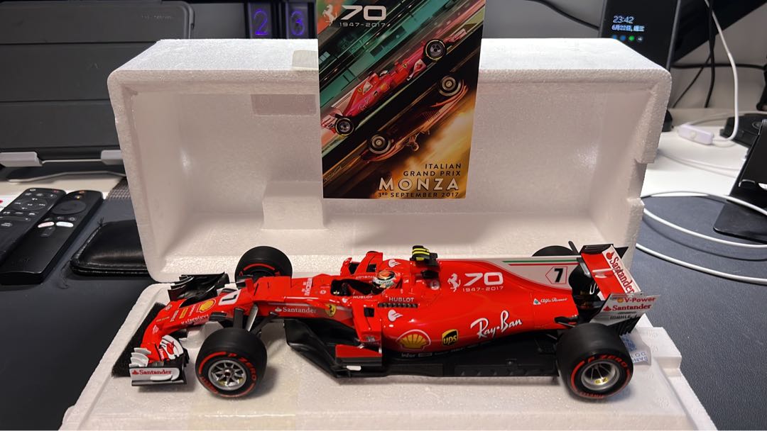 BBR 1:18 Ferrari SF70-H G.P Italy 2017 Kimi Raikkonen, 興趣及遊戲