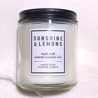 BBW White Barn Scented Candles