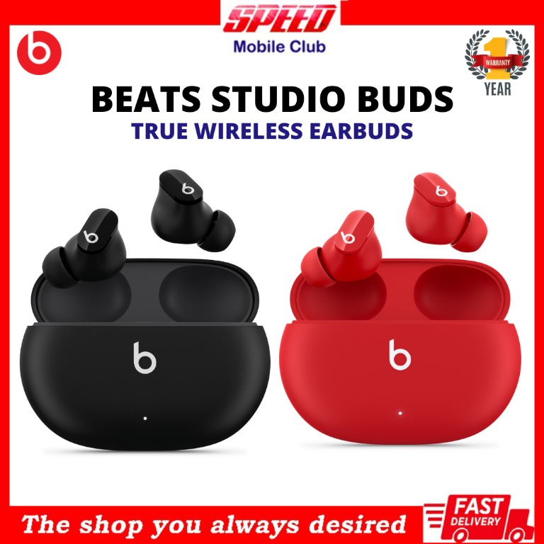 Beats Studio Buds True Wireless Noise Cancelling Earphones With Mic