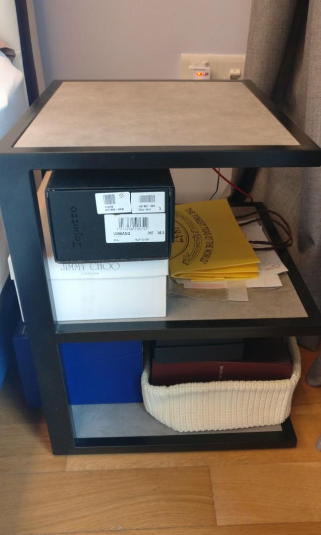 Bedside Table x2, Furniture & Home Living, Furniture, Shelves,