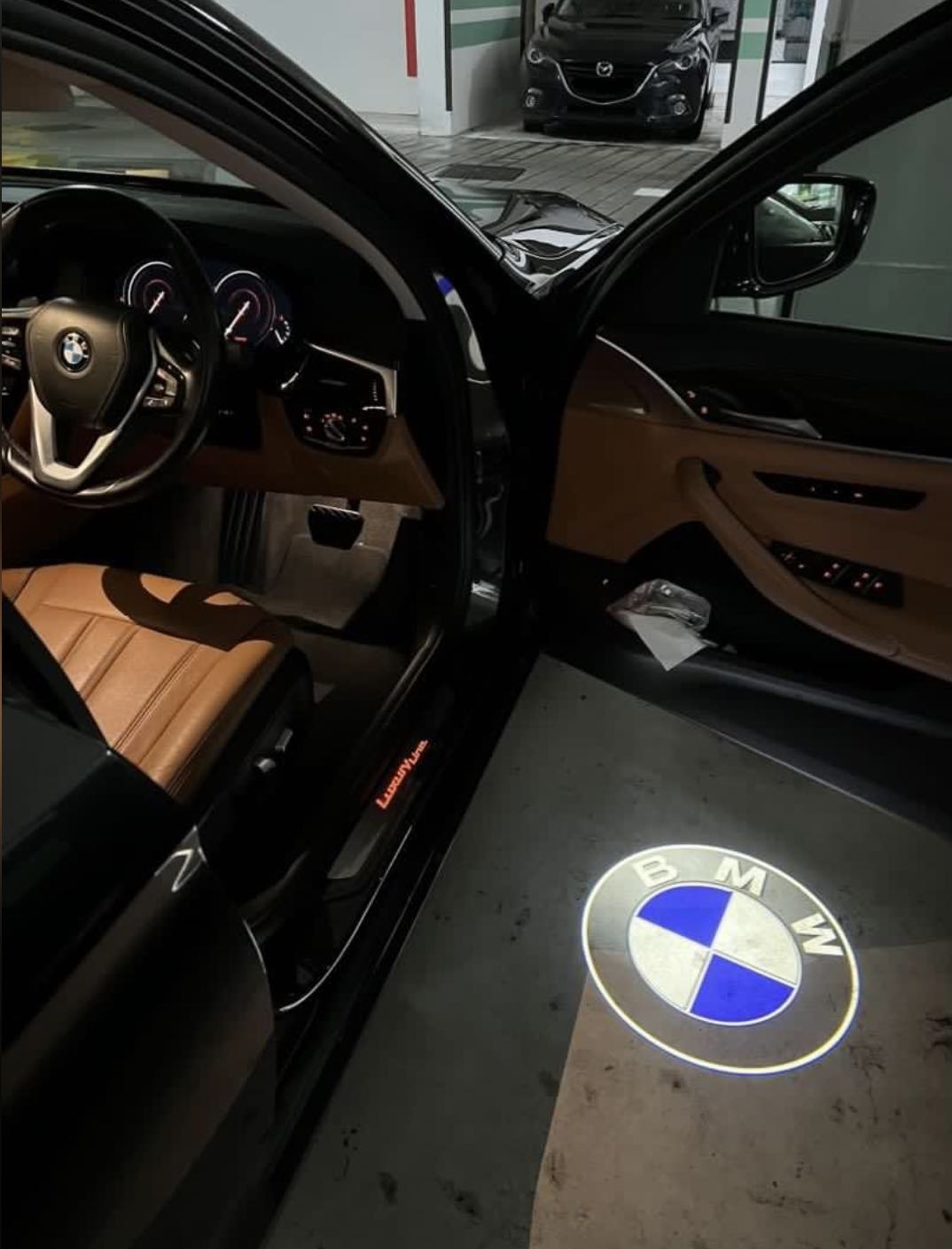 BMW M LED Door Light Projectors BMW F E Chassis 68mm, 43% OFF