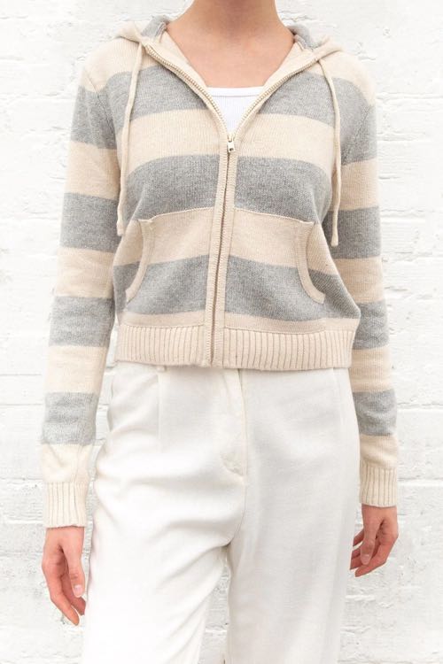 BNWOT Brandy Melville Alana Striped Wool Jacket, Women's Fashion, Coats,  Jackets and Outerwear on Carousell