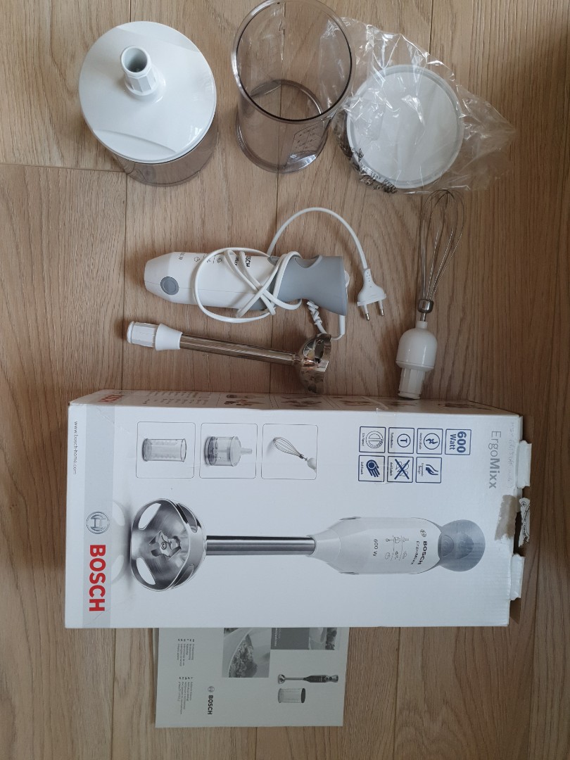 Bosch hand blender set 600W, TV & Home Appliances, Kitchen Appliances